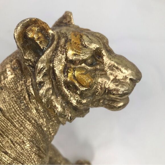 Golden Tiger Metallic Sparkle Resin Decor - Picture 12 of 16